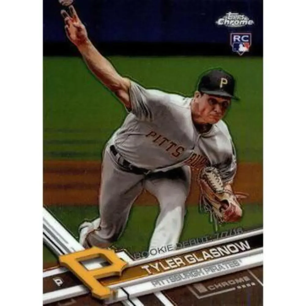 2017 Topps Chrome Update Tyler GlasnowÂ RD HMT49 Pittsburgh Pirates
